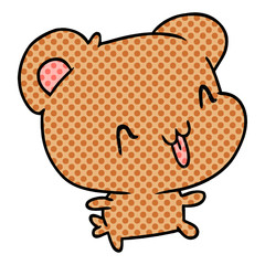 cartoon kawaii cute happy hamster