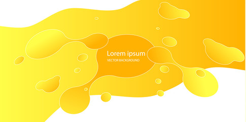 Abstract form of fluid. Liquid design. Liquid dynamic background for web sites, landing page or business presentation. Isolated gradient waves with geometric lines. Abstract geometric wallpaper