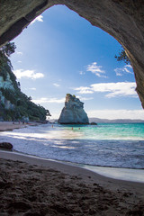 Beach in New Zealand 