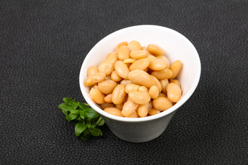 Baked white bean