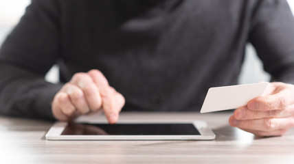 Online payment concept