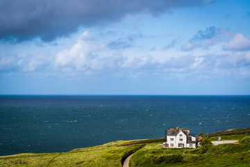 Fototapeta premium Landscape near Port Isaac, a village on the north coast of Cornwall, England, UK