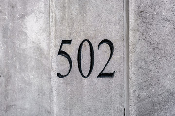 Number 502