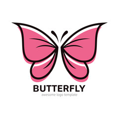 Butterfly Logo Template