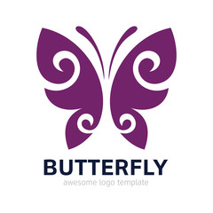 Butterfly Logo Template