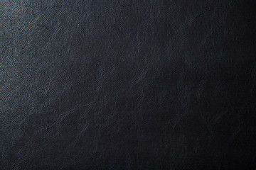 Fototapeta グラデーションのある黒い革の背景素材 obraz