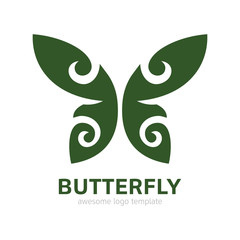 Butterfly Logo Template
