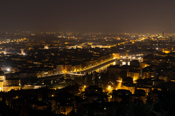Fototapeta na wymiar Verona by night