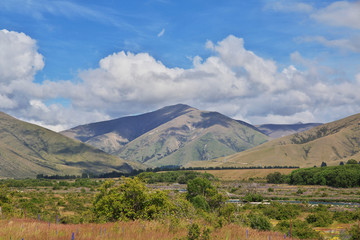 Fototapeta premium Southern Alps, New Zealand