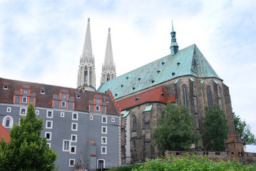 Fototapeta na wymiar Peter and Paul Church in Görlitz, Germany