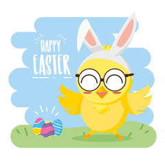 happy easter card