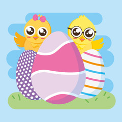 happy easter card
