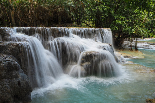 Tat Kuang Si Waterfalls in Luang Prabang © Sieghartatelier