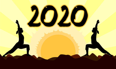 Yoga At Sunset 2020