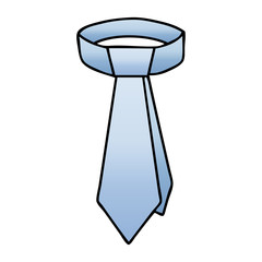 quirky gradient shaded cartoon neck tie