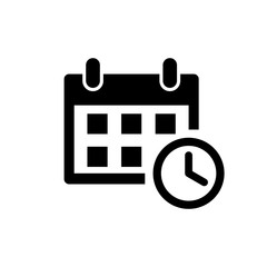 calendar icon vector. Calender symbol