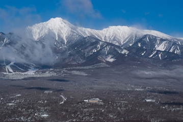 Yatsugatake mountain ranges in winter - 冬の八ヶ岳連峰