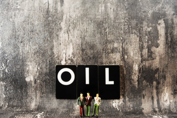 Business investment concept picture - Oil