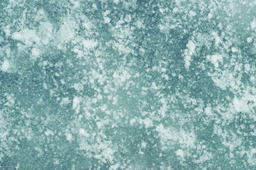 Turquoise ice texture