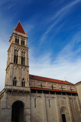 Fototapeta na wymiar St. Lawrence Cathedral in Trogir