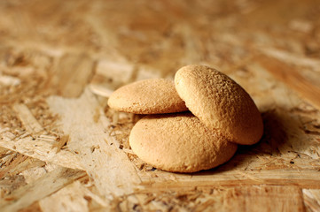 oatmeal cookies on the table