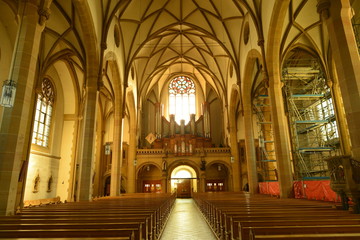 Innenansicht der Sankt-Josephs-Kirche in Speyer