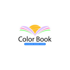 Fototapeta na wymiar Book logo
