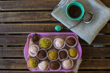 kitchen cocoa balls