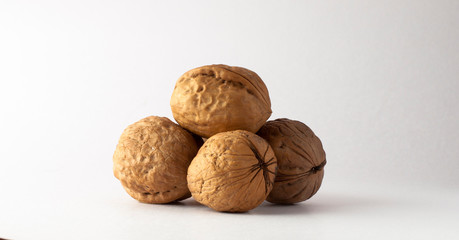 Table top photography green vegetables and spices.