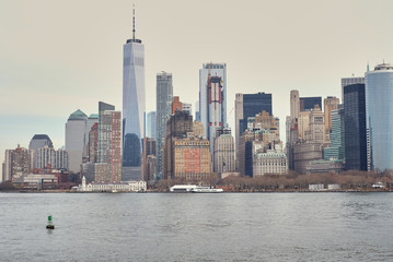 New York city skyline