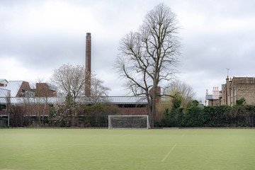 building in the park