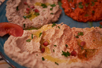 Lebanese assorted plate