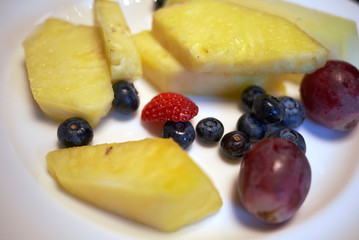 Fresh fruit for breakfast