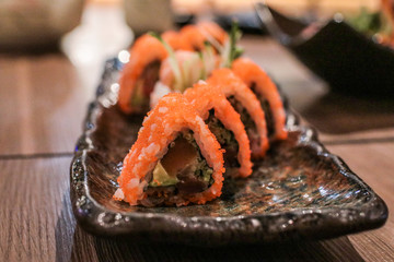 Sushi is Japanese food 