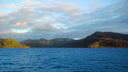 Raiatea landscape, French Polynesia