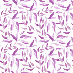 Fototapeta na wymiar Colorful seamless pattern with succulents plants, branches. Perfect for your project, wedding, greeting card, wallpaper, pattern