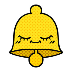 comic book style cartoon bell