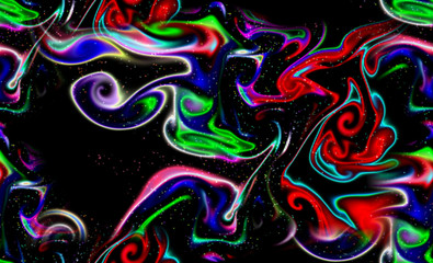 Magic space texture, pattern, colorful background