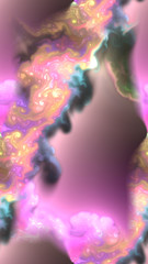 Magic space texture, pattern, colorful background