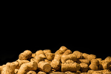 Champagne cork new year 2013. Macro image.