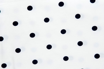 knitwear black and white  polka dots