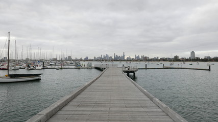 Obraz premium Melbourne skyline