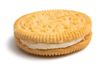 sandwich cookie isolated