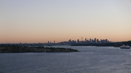 Sunset over Sydney
