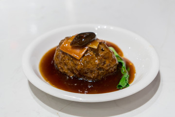 Braised pork balls, Chinese food