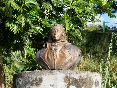 Portrait de l'abolitionniste Louis Delgres &agrave; Petit-Canal en Guadeloupe