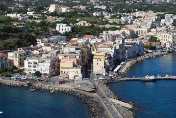 Naklejka premium Italien - Ischia Ponte