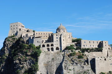 Fototapeta na wymiar Italien - Ischia - Festung Aragonese