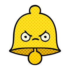 comic book style cartoon bell