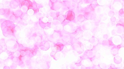Abstract Pink Bokeh background in bright colors. Colorful smooth illustration